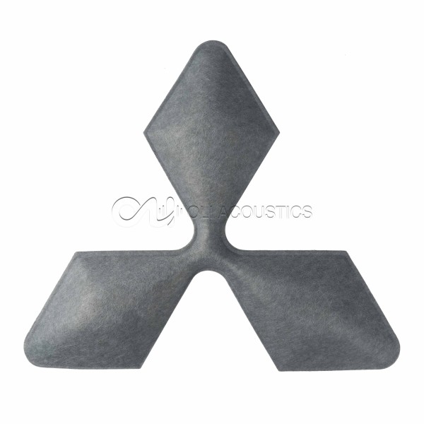 Leaves Polyester Fiber Acoustic Panels For Office